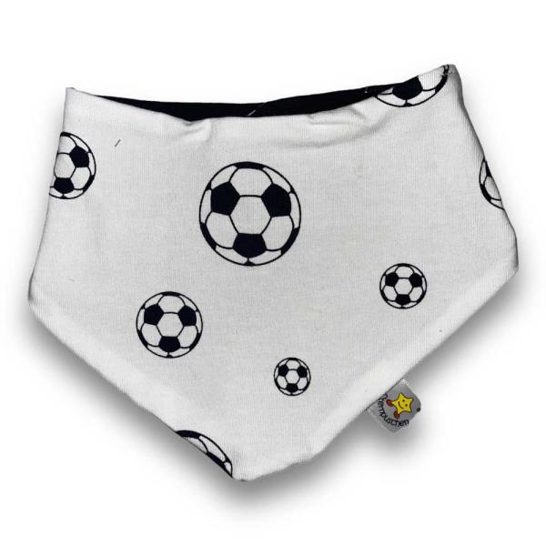 Wende Halstuch Fußball weiß